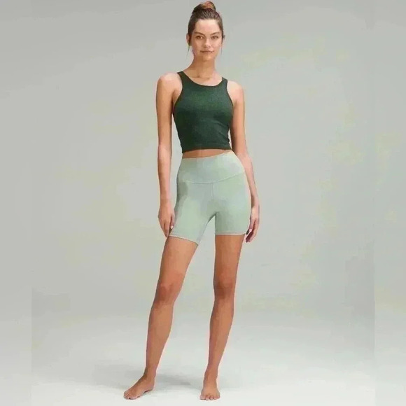 lululemon athletica Tops - COPY - Cropped Racerback Lululemon Tank Top